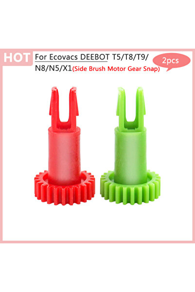 Choice 2pcs Replacements T5 T8 T9 Side Brush Motor Snap Gear Home Accessories For Ecovacs DEEBOT N8 N5 X1 S