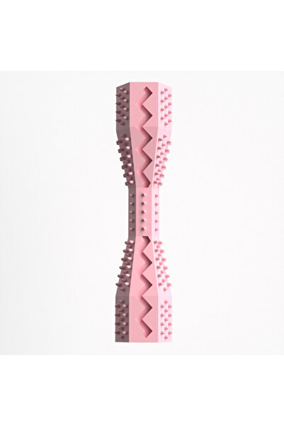 choice2 pink Pet Bite Toy New Hexagonal Dog Chewing Stick Bite-resistant Fun ...