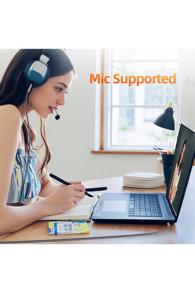 Choice كابل صوت 5 متر CABLETIME مقاس 3.5 مم من الذكور إلى الذكور كابل رباعي الأقطاب TRRS كابل مساعد رباعي الموصلات للهاتف