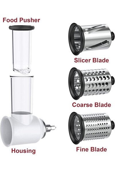 Choice ملحق تقطيع وتقطيع جديد لعام 2024 لخلاطات كيتشن إيد، خضراوات لكيتشن إيد، جبن...