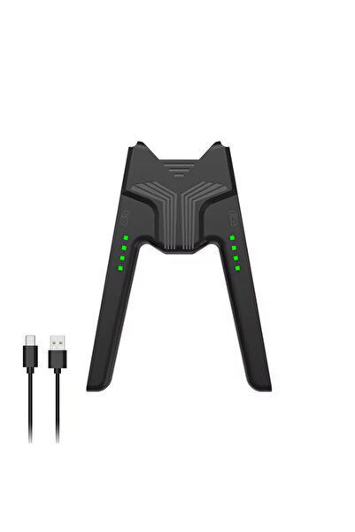 Choice حامل شاحن أسود لوحدة تحكم نينتندو سويتش/أوليد جوي كون، قاعدة شحن، ستان