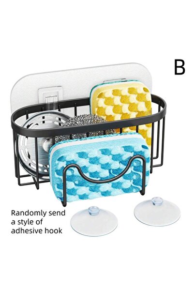choice2 B Multifunctional Sponge Holder with Unique M-Shaped, Kitchen Sink Ca...