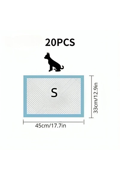 choice2 20 قطعة 20/50/100 قطعة حفاضات للاستخدام مرة واحدة للكلاب والقطط وبساط...