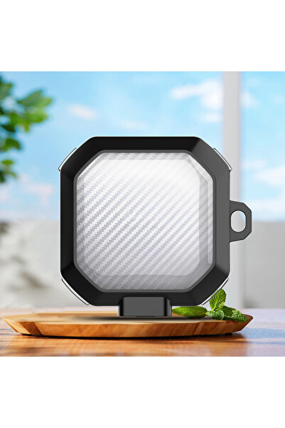 Choice غطاء شفاف بقفل أمان أسود لسماعات Buds 2 Pro FE Live Case Protection مق...