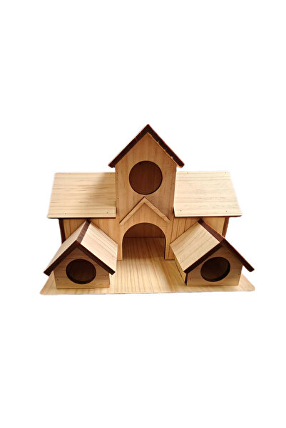 Choice بيوت الطيور الملونة الأساسية، غرفة الطيور، بيت طيور كبير للحديقة والفناء وديكور الفناء الخلفي، فينش بلو