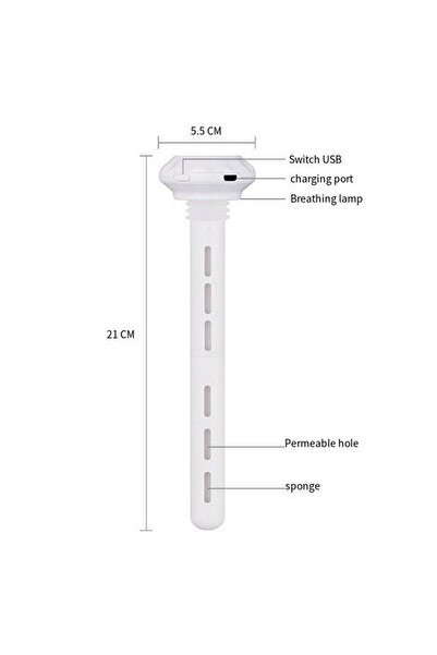 Choice onesize Mini Portable USB Mineral Water Diamond Humidifier Car Home Desktop Large Spray Hydrating Bo