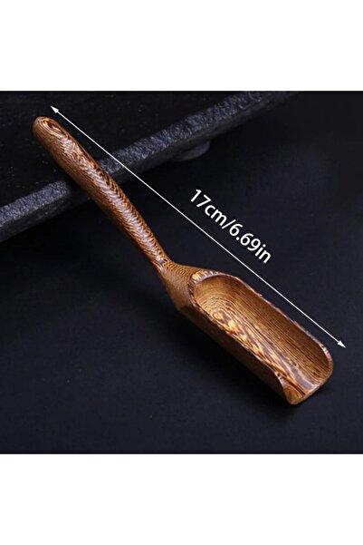 Choice C 1PC Portable Natural Bamboo Teaspoon Chinese Retro Style Tea Scoop Wooden Teaspoon Kongfu Tea Del.