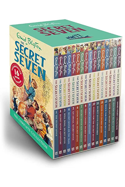 PHINDBOOKS مجموعة الأسرار السبعة - 16 كتابًا: بليتون، إينيد