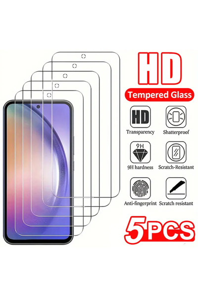 Choice13 Galaxy A34 High Definition 5 Pieces 5pcs Screen Protector for A56 A3...