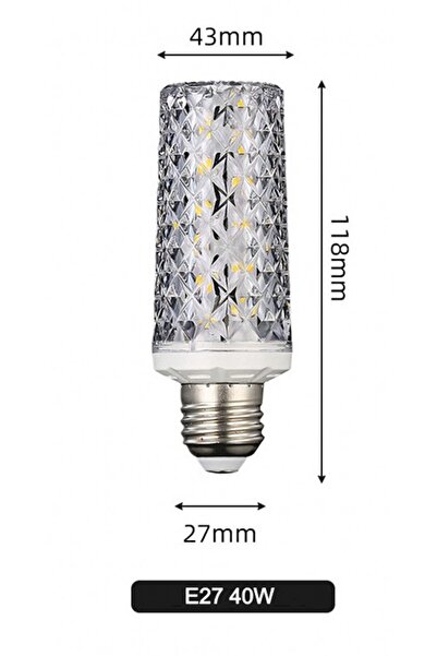 Choice لمبات ذرة LED بيضاء باردة E27 40 واط E27 E14 30 واط 40 واط تيار متردد ...