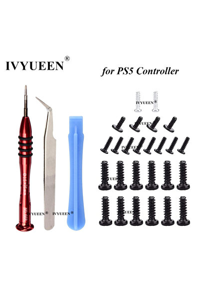 Choice1 Tools and Screws IVYUEEN Game Tools Kit for PlayStation 5 PS5 PS4 Controller Philips Screwdriver Te