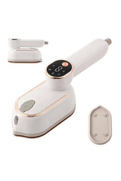 Choice EU White EU Portable mini steam iron with four temperature control and high-power rotating handheld