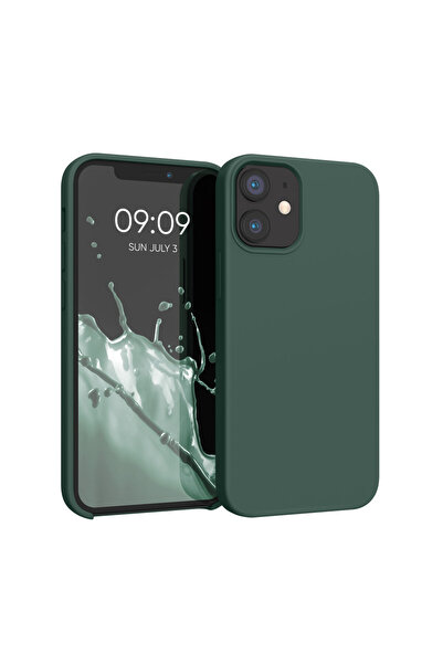 KWmobile Carcasă pentru Apple iPhone 12 Mini, silicon, verde, 52640.172