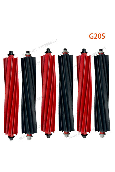 Choice 6PCS Main Brush Roller Brushes for Roborock S8 MaxV Ultra, S8 Max Ultra, Qrevo Master, Qrevo Slim,