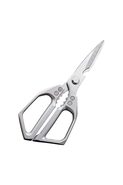 Choice 1PCS Kitchen Scissors Multi-functional Stainless Steel Aluminum Handle Household Scissors for Cuttin