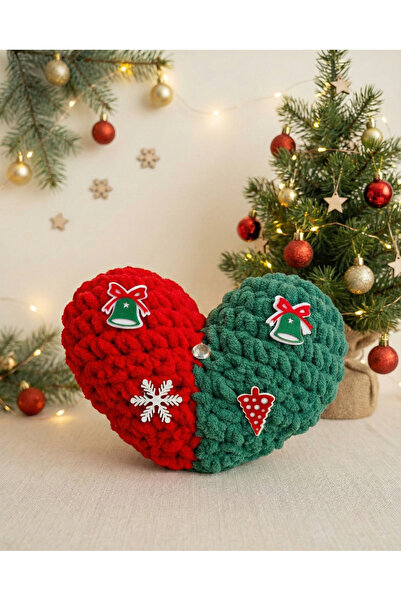 Urian Home Yılbaşı Konseptli Puffy Yastık