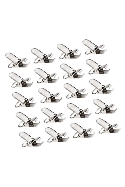 Choice 20 قطعة/الوحدة مشبك معدني لتعليق مصاصة الطفل، حامل حزام دمية، خطافات ح...