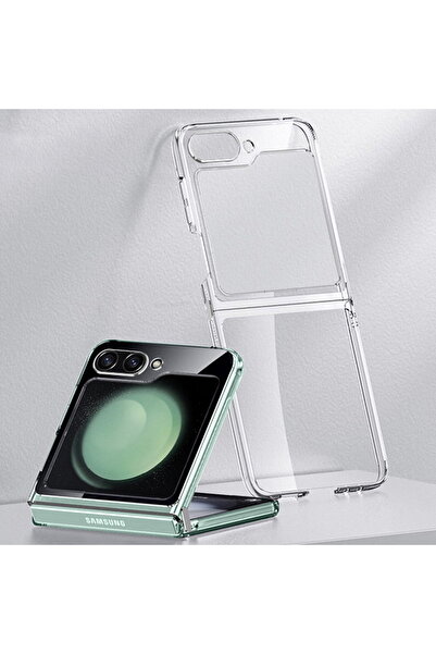 Choice جراب شفاف لهاتف Samsung Z Flip 4 وZ Flip5 وFlip4 وFlip3 وFlip6