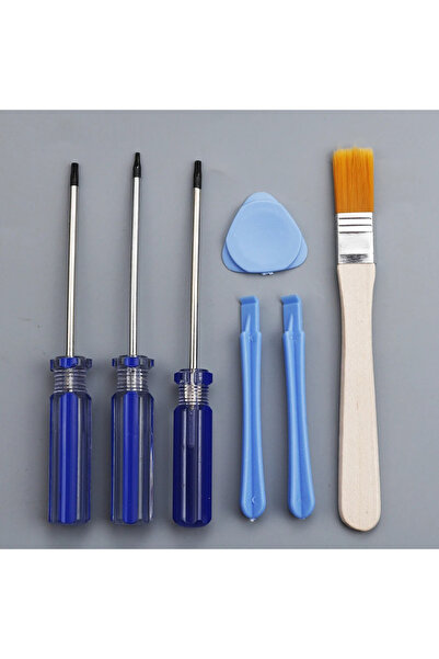 Choice طقم أزرق لسلسلة Xbox One 360 PS3 PS4 PS5 مفك براغي Torx T6 T8 T10 مفك ...