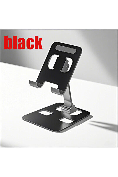 Choice1 حامل هاتف محمول قابل للطي باللون الأسود، حامل كمبيوتر لوحي، طاولة مرن...