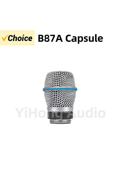 Choice B87A Condenser Core Head Capsule Cartridge for QLXD4 Wireless Handheld Microphone