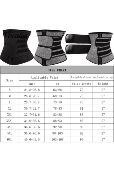CRM Lumbar belt for women, CRM, waist slimming and shaping corset, neoprene, black, M, waist 70-75 cm