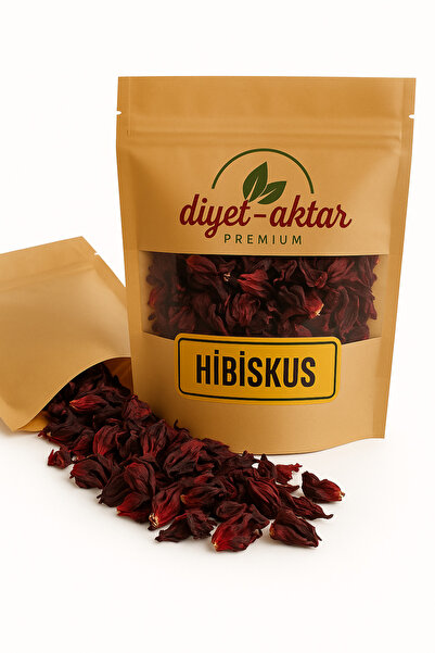 DiyetAktar Premium Hibiskus 250gr– Doğal Kurutulmuş Çiçek (Karkade)