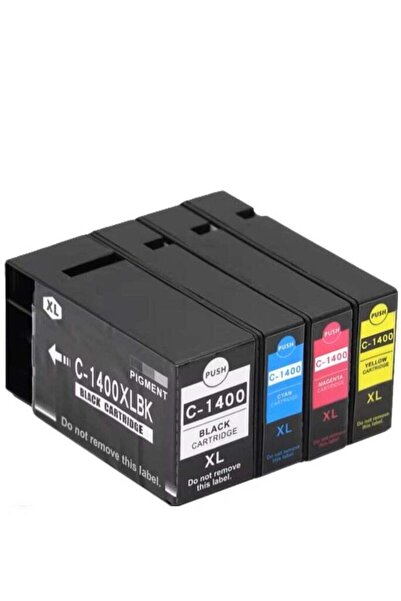 Generic خراطيش حبر كانون متوافقة 1400XL (مجموعة) لطابعات كانون PGI-1400XL PGI...