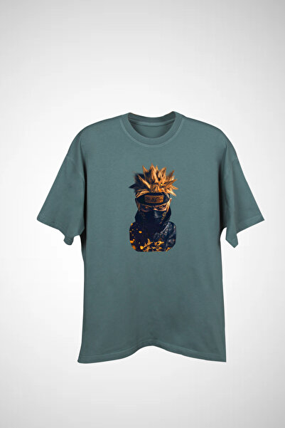 California ST 100% Cotton Fabric Anime Character Printed Men's Oversized T-Shirt