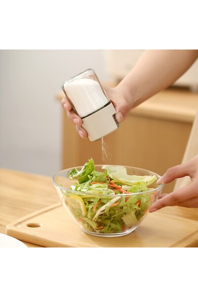 OEM Spice container with measuring knob. Beige 3 pcs/set