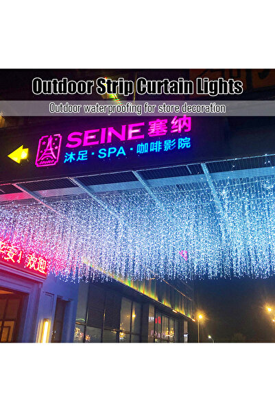 Generic Christmas garden courtyard outdoor lights LED waterproof light strings ambient lights