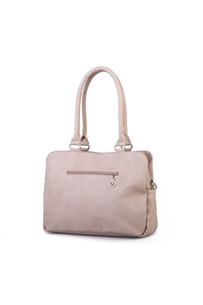 Nas Bag Women's Large Size Three-Compartment Shoulder Bag Kum Raven