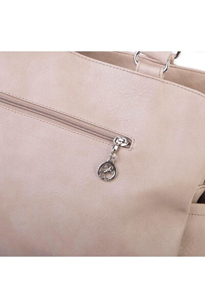 Nas Bag Women's Large Size Three-Compartment Shoulder Bag Kum Raven