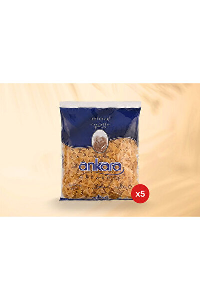 Nuh'un Ankara Kelebek Makarna 500 Gr x 5 Paket