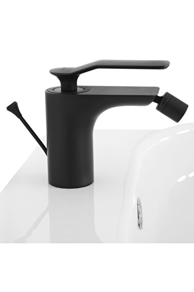 Maison Mex Baterie bideu, MOONI, L.13 H.12 cm negru