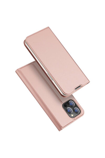 Dux Ducis Husă de protecție Skin Pro cu clapă pentru iPhone 14 Pro roz