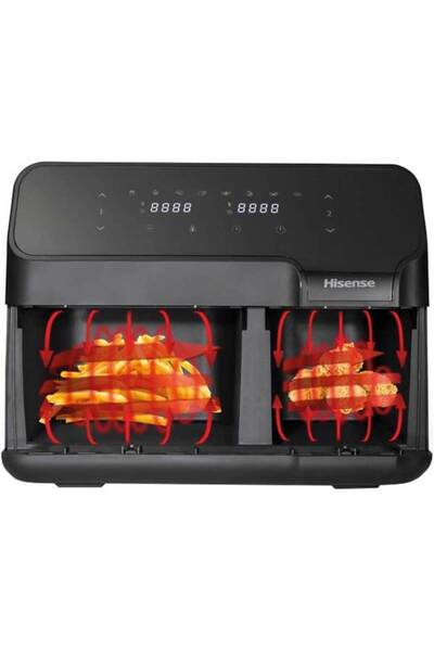 Hisense HAF2900D Air Fryer, 8.6 L, 1700 W, Black