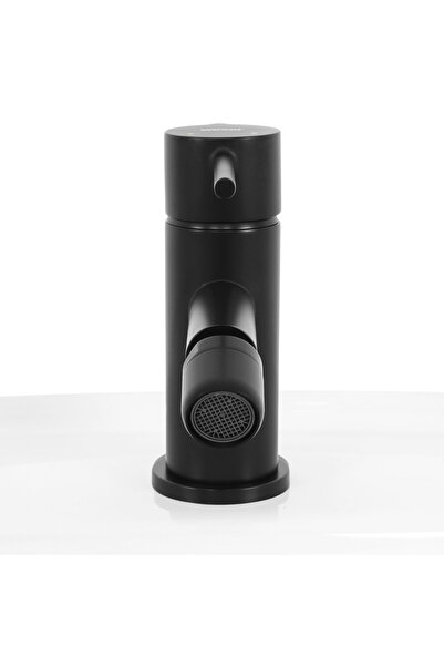 Maison Mex Baterie bideu, BETSY, L.13.6/10.9 l.5 H.12.7 cm, negru mat