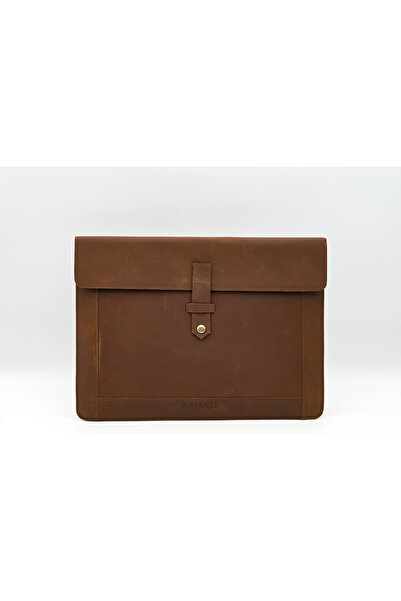 karenzi Handcrafted Genuine Leather Laptop Sleeve | 14-inch Velvet Lined Portfolio Case