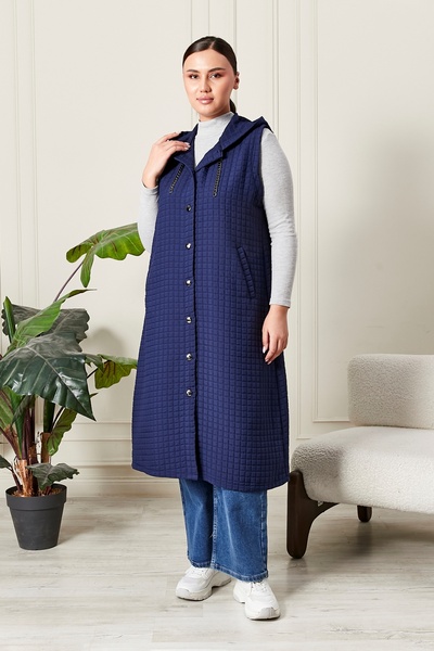 Ferace Women's Plus Size Quilted Vest