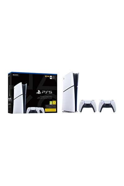 Sony PlayStation 5 Slim Digital 825GB με Δεύτερο DualSense (Επίσημο Πακέτο)