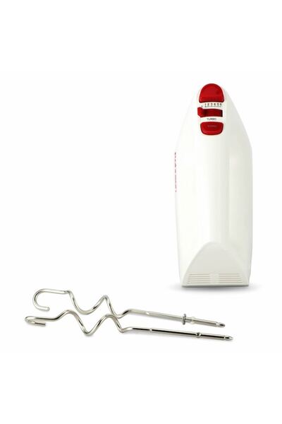 ROHNSON R5515 Hand Mixer, 500 W, 6 Speeds, Turbo, White