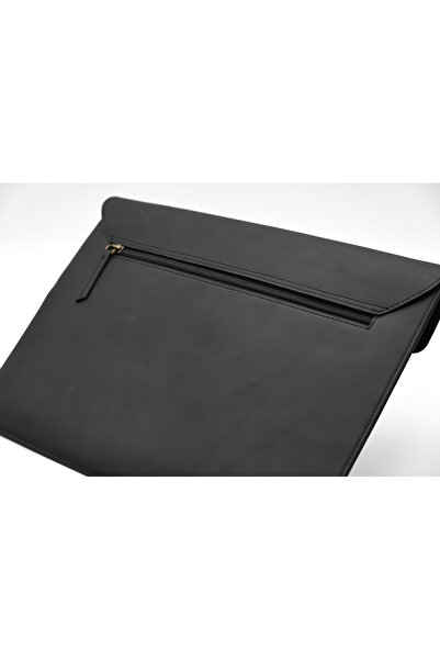 karenzi Handcrafted Genuine Leather Laptop Sleeve | 14-inch Velvet Lined Portfolio Case