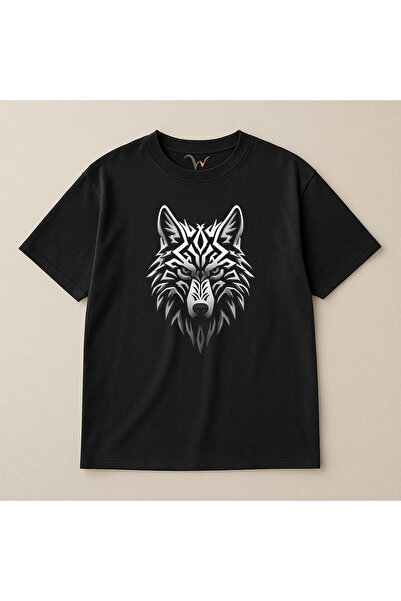 WİDİ KURT και TÜRK Ειδική Συλλογή Σειράς-4 Σχεδίαση με τύπωμα 100% βαμβάκι ov...