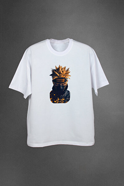 California ST 100% قماش قطني تي شيرت أنمي كاراكيتر مطبوع للرجال قصة فضفاضة