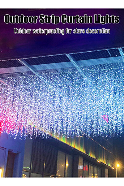 Generic Christmas garden courtyard outdoor lights LED waterproof light strings ambient lights