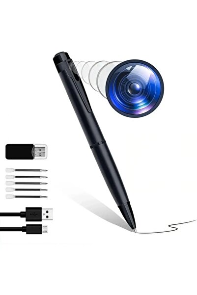 Trendyol Modest Hidden Pen-Shaped Camera Latest - 1080P HD Ultra-Long Mini Video Recording