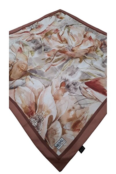 Guzeka Soft Luxury Scarf Set of 4 – Floral & Ethnic & Plain Mix 100X100 (with Bone Gift)