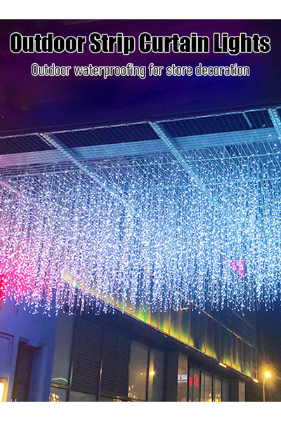 Generic Christmas garden courtyard outdoor lights LED waterproof light strings ambient lights