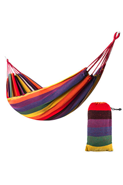 OEM Hamac de 1 persoana cu husa de transport 190 X 80 cm simplu